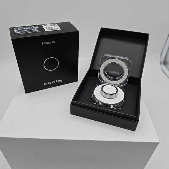 Samsung Galaxy Ring - Titanium Silver SM-Q501 AI Smart Ring Size 13